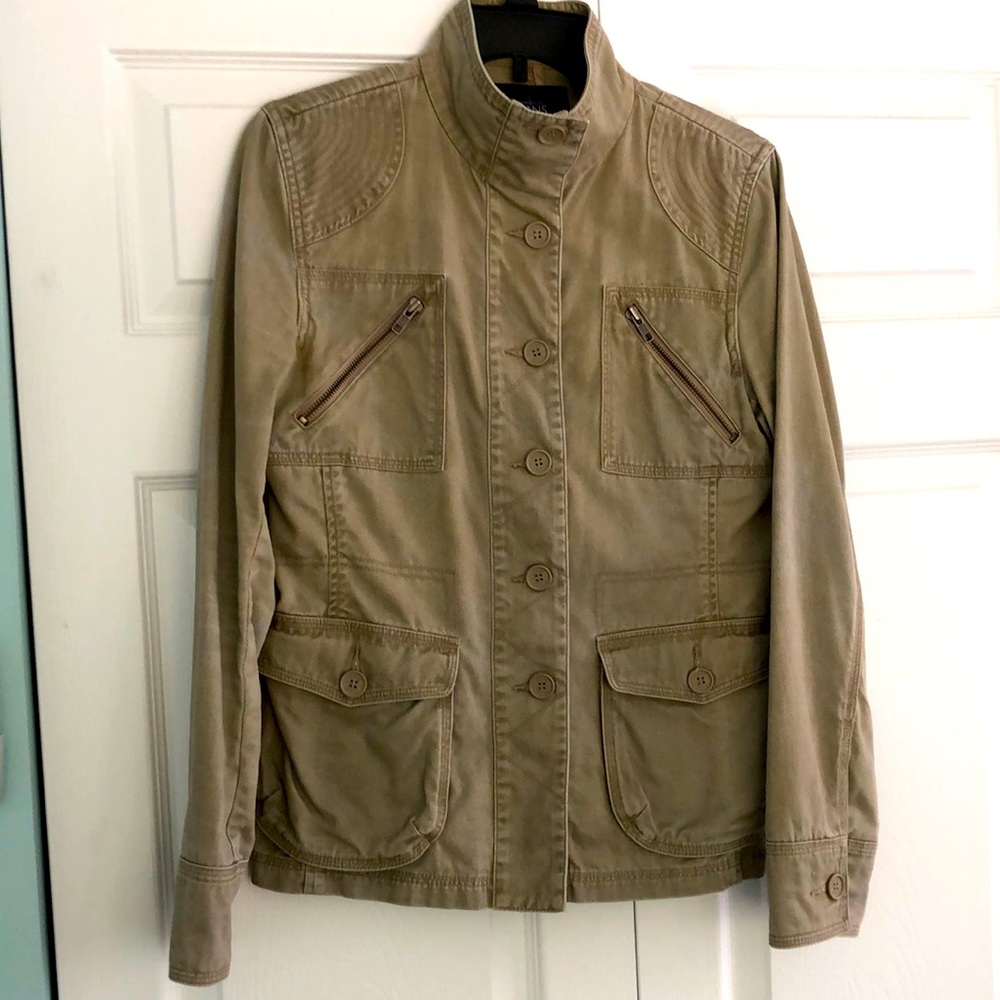 Khaki Jean Jacket